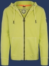 Yacht Hoodie Men, French Terry 400, Sunnylime